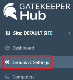 Unlock Settings in GateKeeper Enterprise. – GateKeeper